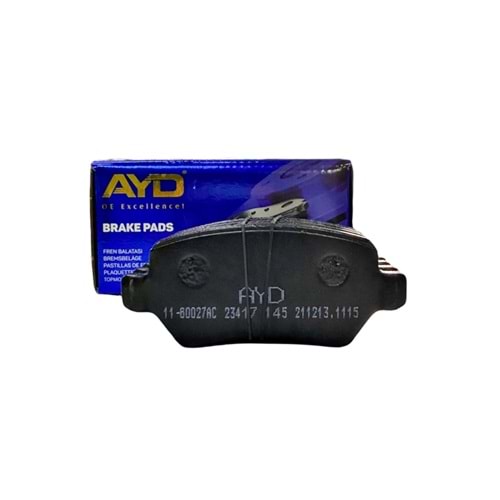 FREN BALATASI ASTRA J CRUZE MOKKA AMPERA CASCADA ZAFİRA C ( ARKA ) 08-16 -AYD- FREN BALATASI ASTRA J CRUZE MOKKA AMPERA CASCADA ZAFİRA C ( ARKA ) 08-16 -AYD-